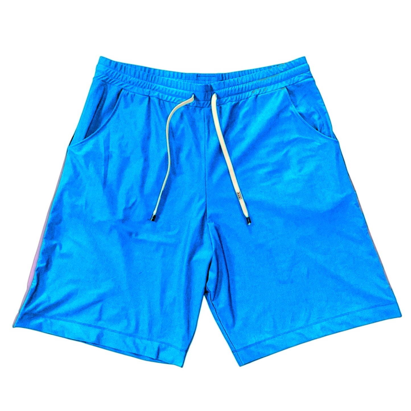 Bermuda Lungo in Lycra con Tasche profonde Sky Blue