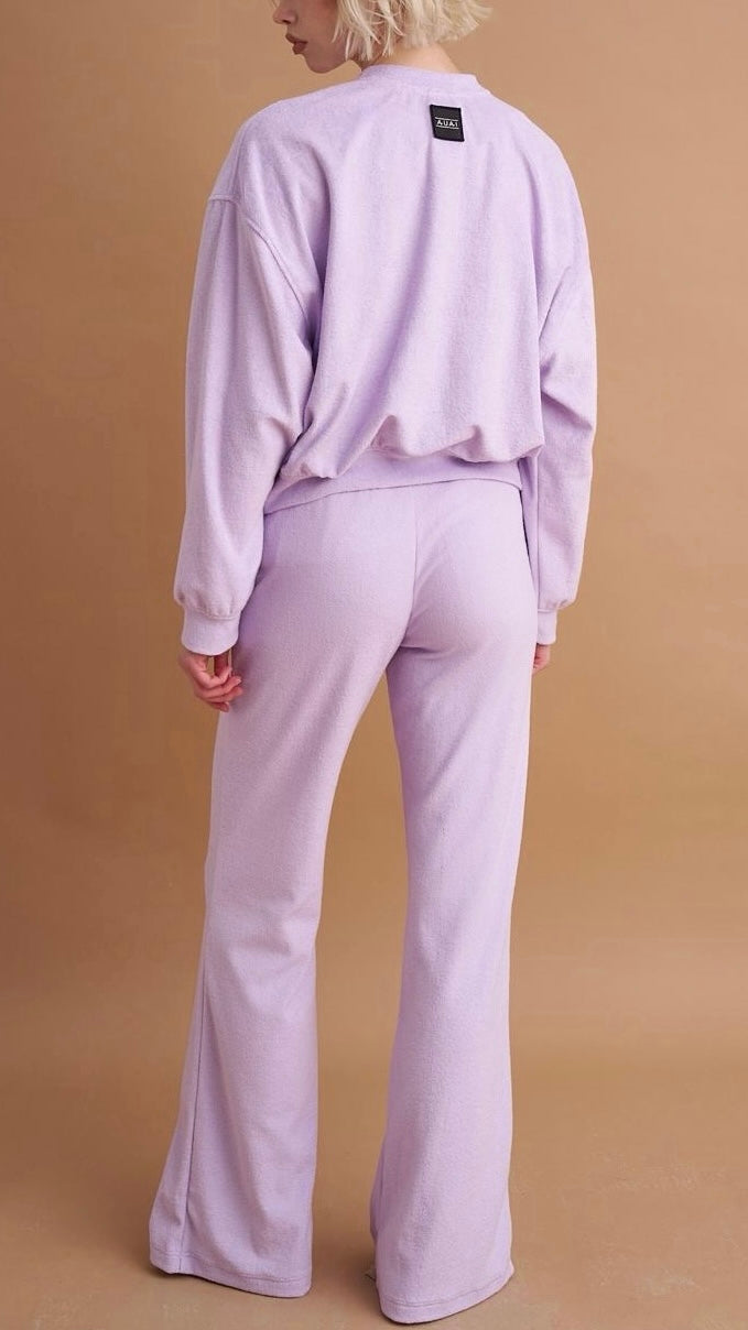 Pantalone tuta a zampa