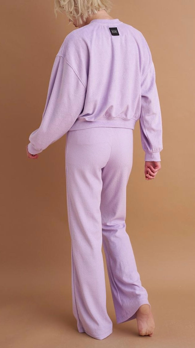 Pantalone tuta a zampa