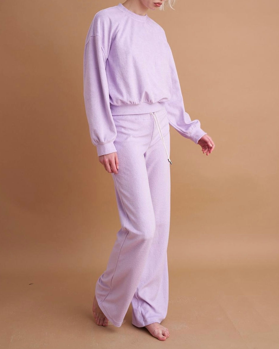 Pantalone tuta a zampa