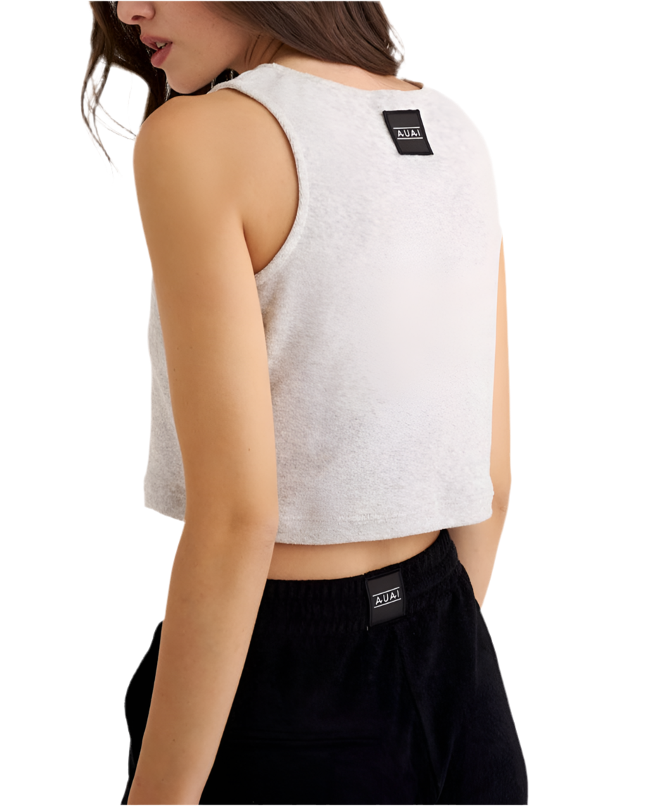 Top Terry Ash Grey