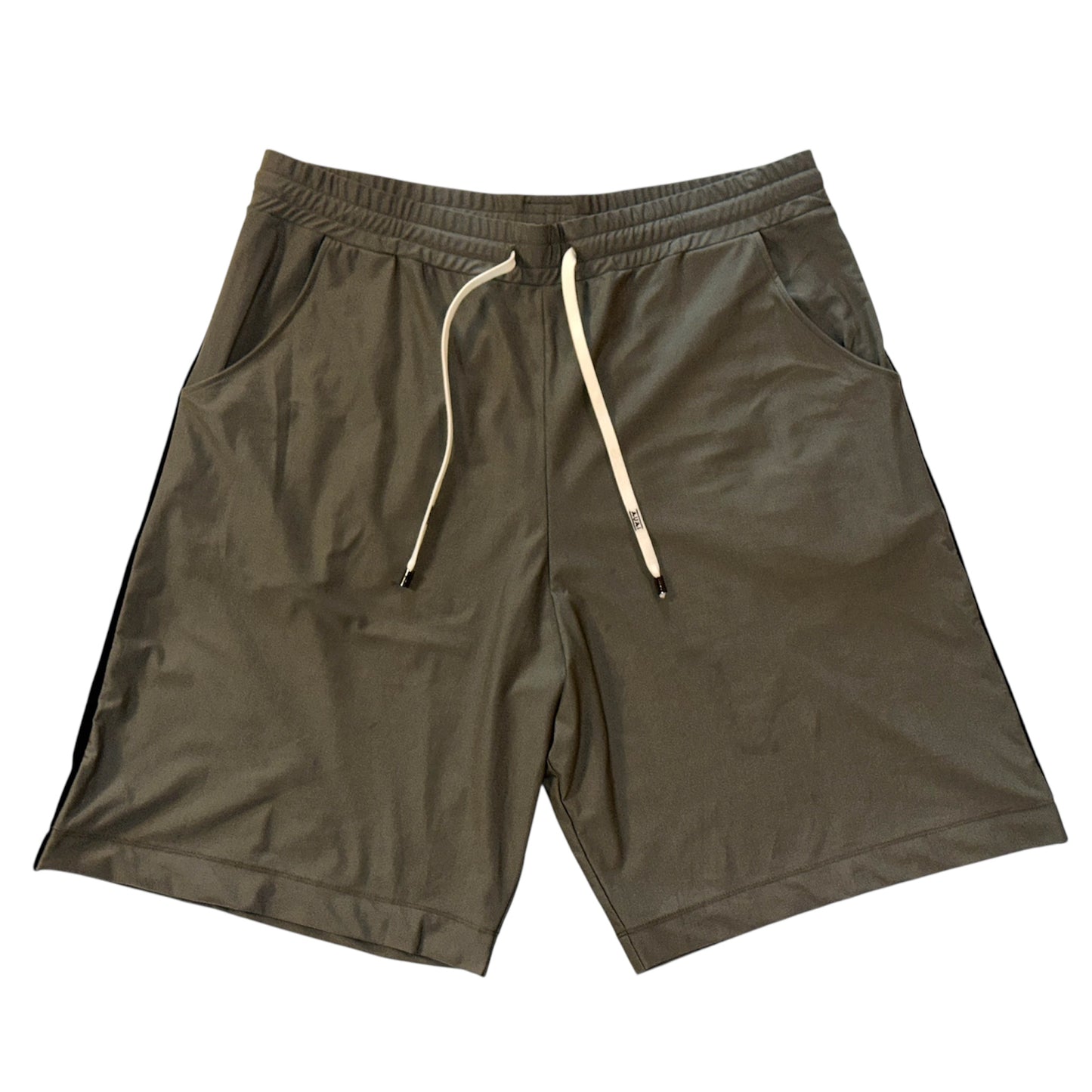 Bermuda Lungo in Lycra con Tasche profonde Deep Forest Green