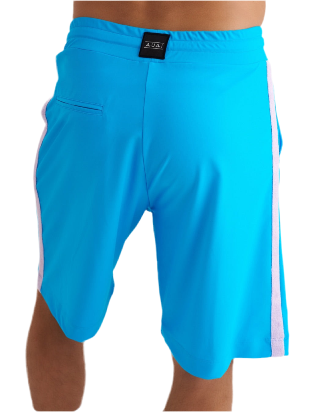 Bermuda Lungo in Lycra con Tasche profonde Sky Blue