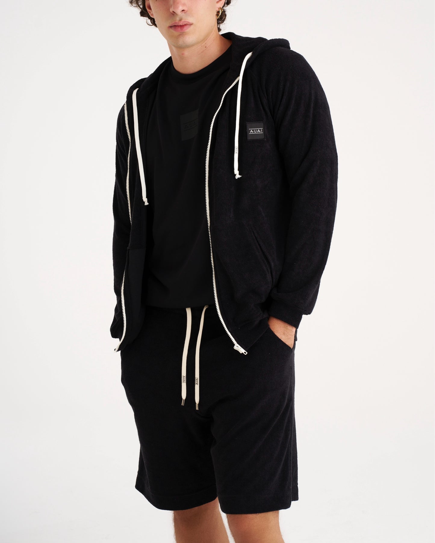 Bermuda lungo con tasche profonde Freedom Black