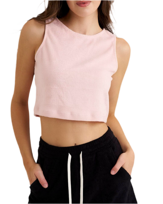 Top Terry Blush Pink