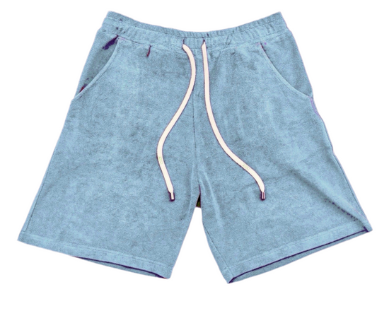 Bermuda Lungo con Tasche Profonde Sky Blue