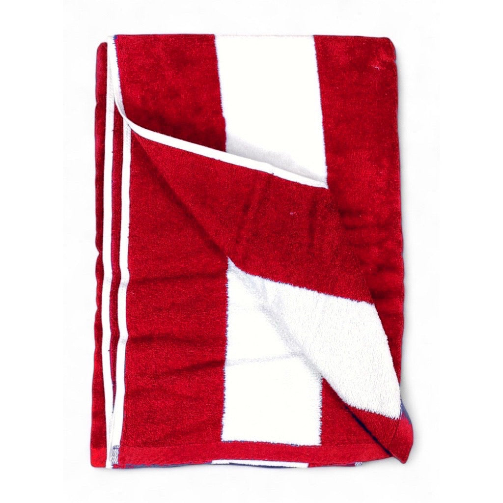 Striped Terry Beach Towel