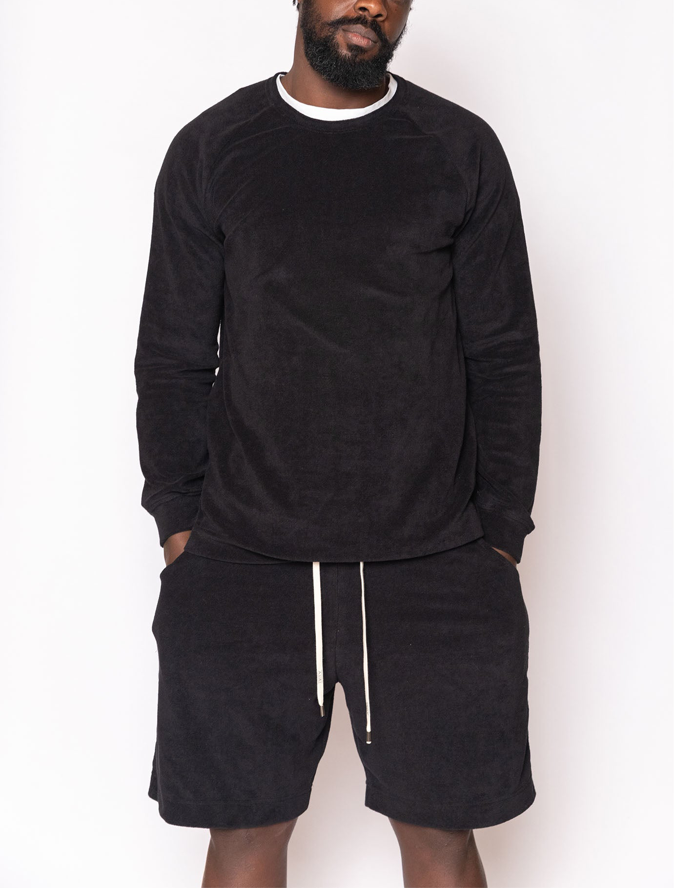 Bermuda lungo con tasche profonde Freedom Black