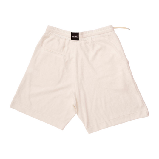 Bermuda Lungo con Tasche Profonde Natural Ecru White