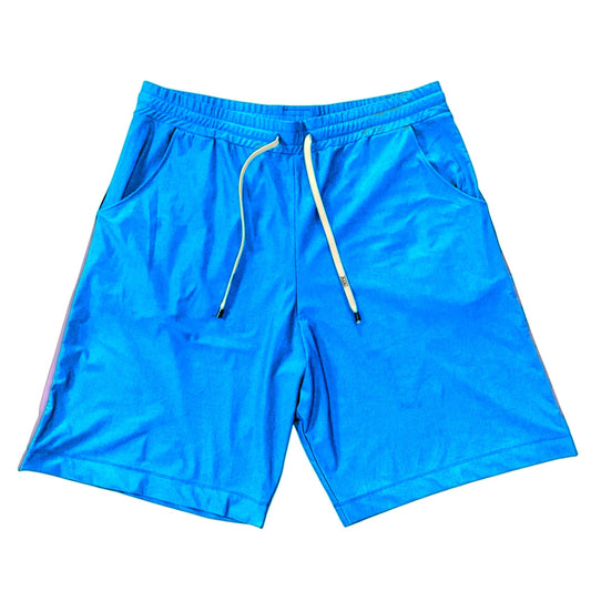 Bermuda Lungo in Lycra con Tasche profonde Sky Blue