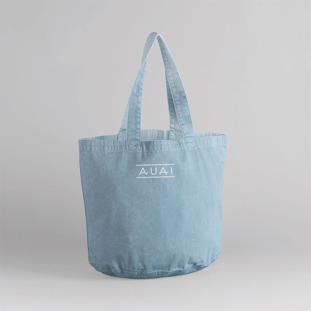 Borsa Shopper Vintage In Cotone