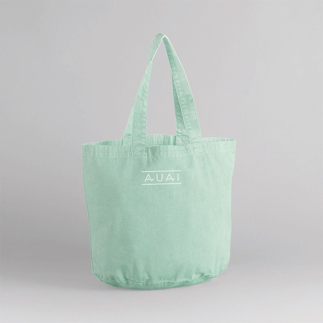 Borsa Shopper Vintage In Cotone