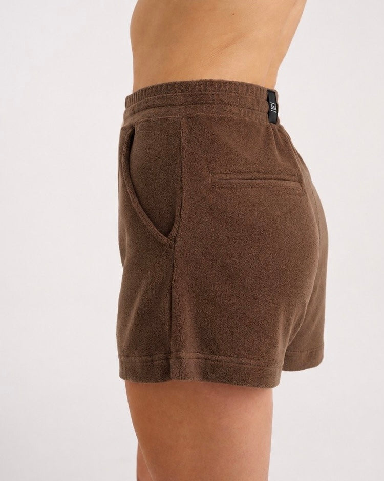 Pantaloncino Vita Alta In Spugna