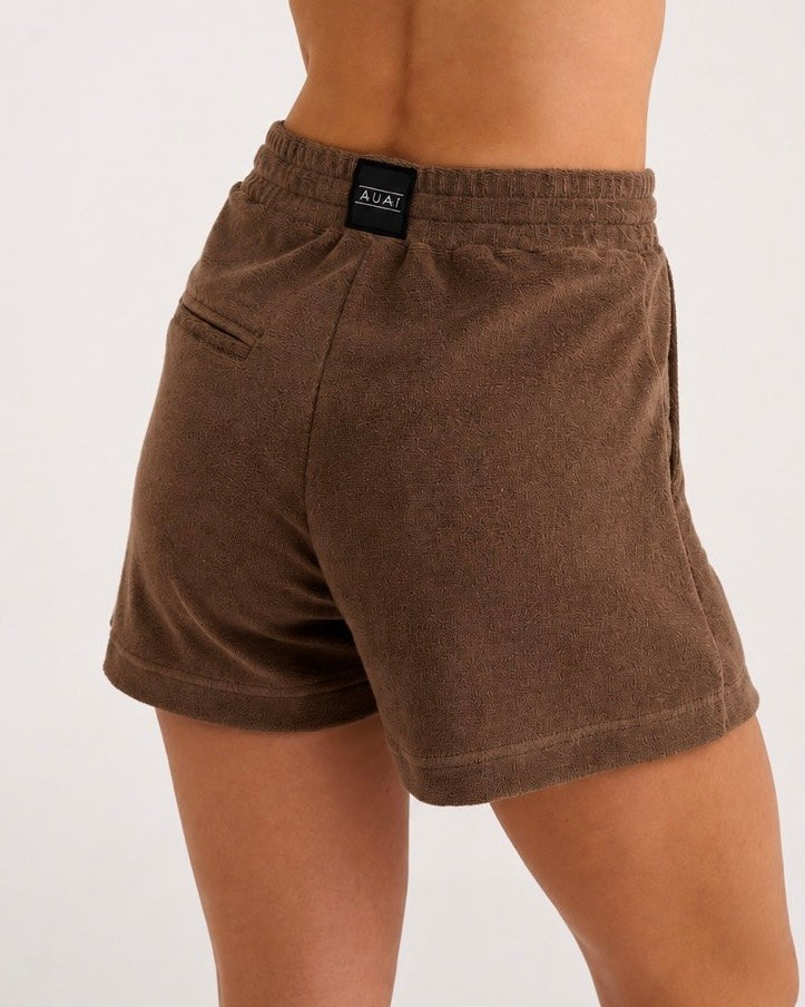 Pantaloncino Vita Alta In Spugna