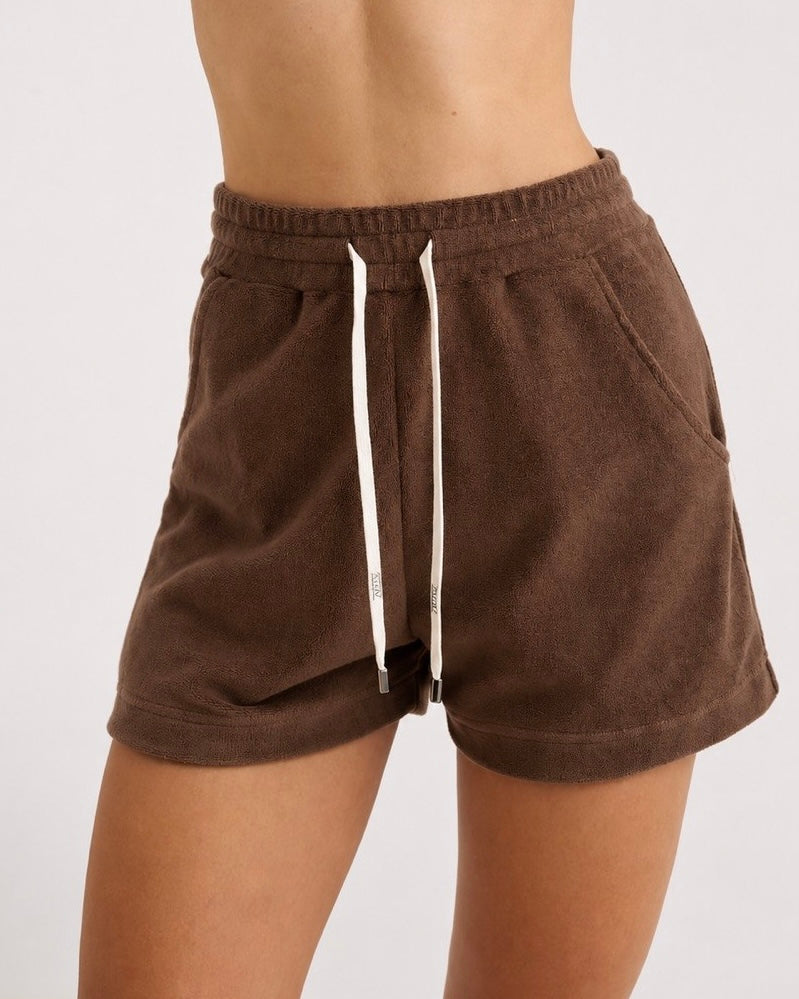 Pantaloncino Vita Alta In Spugna