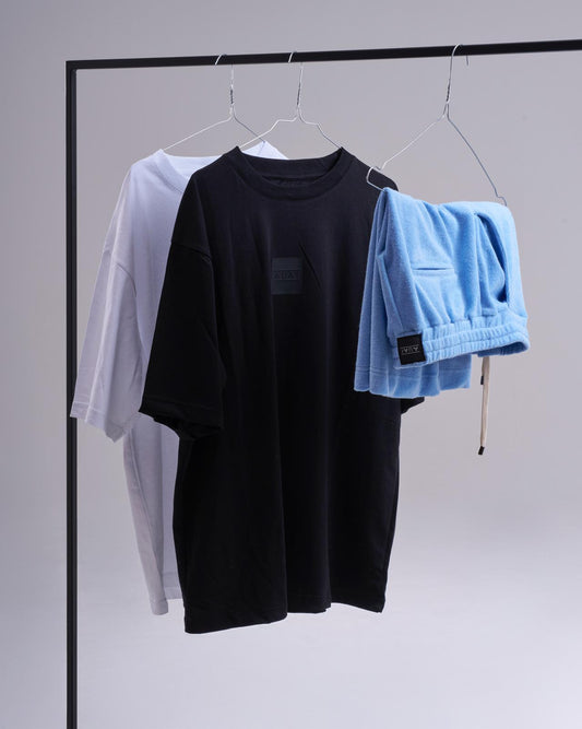 T-shirt Cube in cotone White