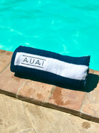 Striped Terry Beach Towel