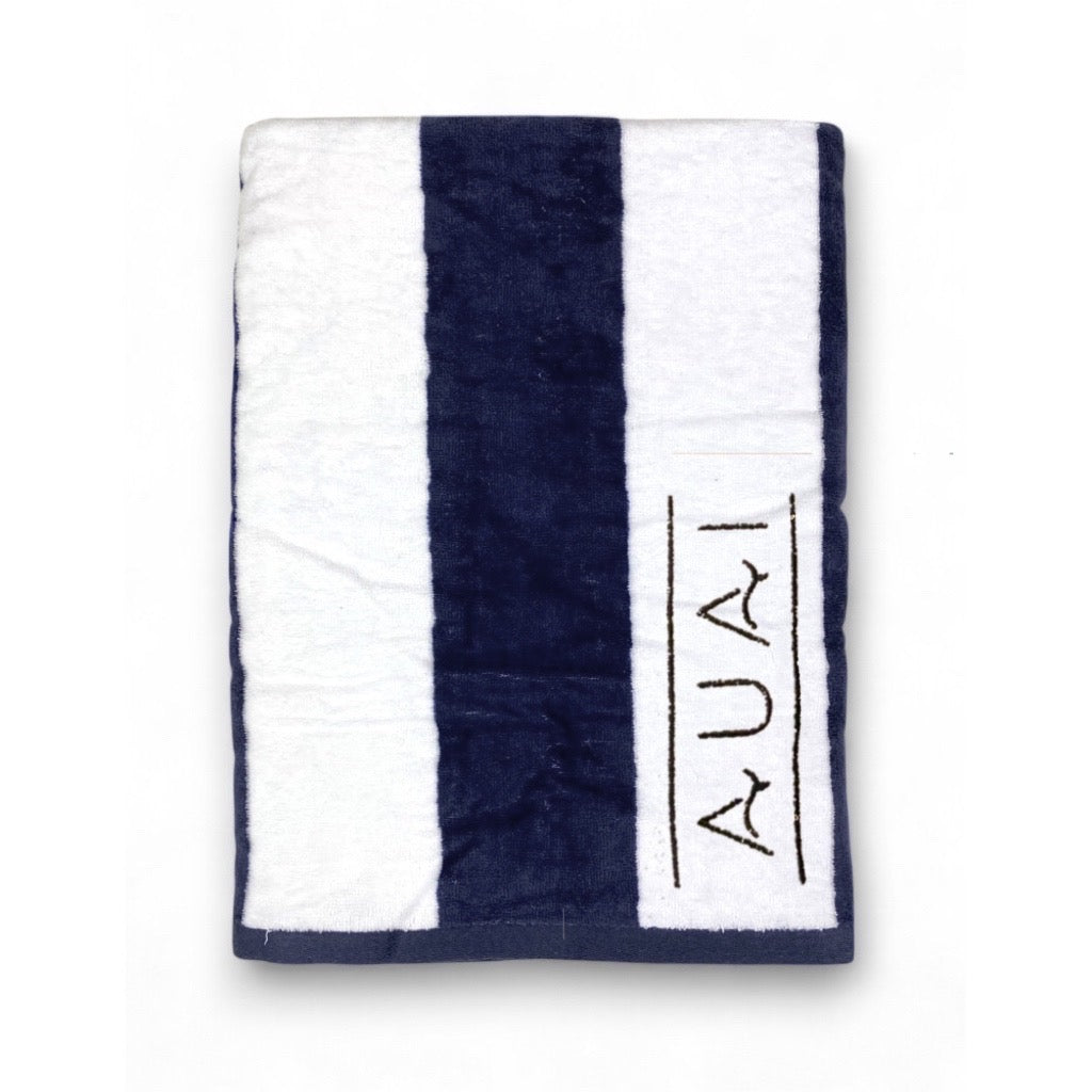 Striped Terry Beach Towel