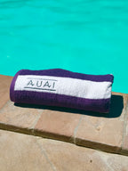 Striped Terry Beach Towel