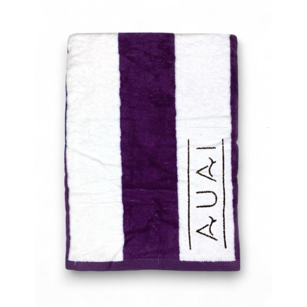 Striped Terry Beach Towel