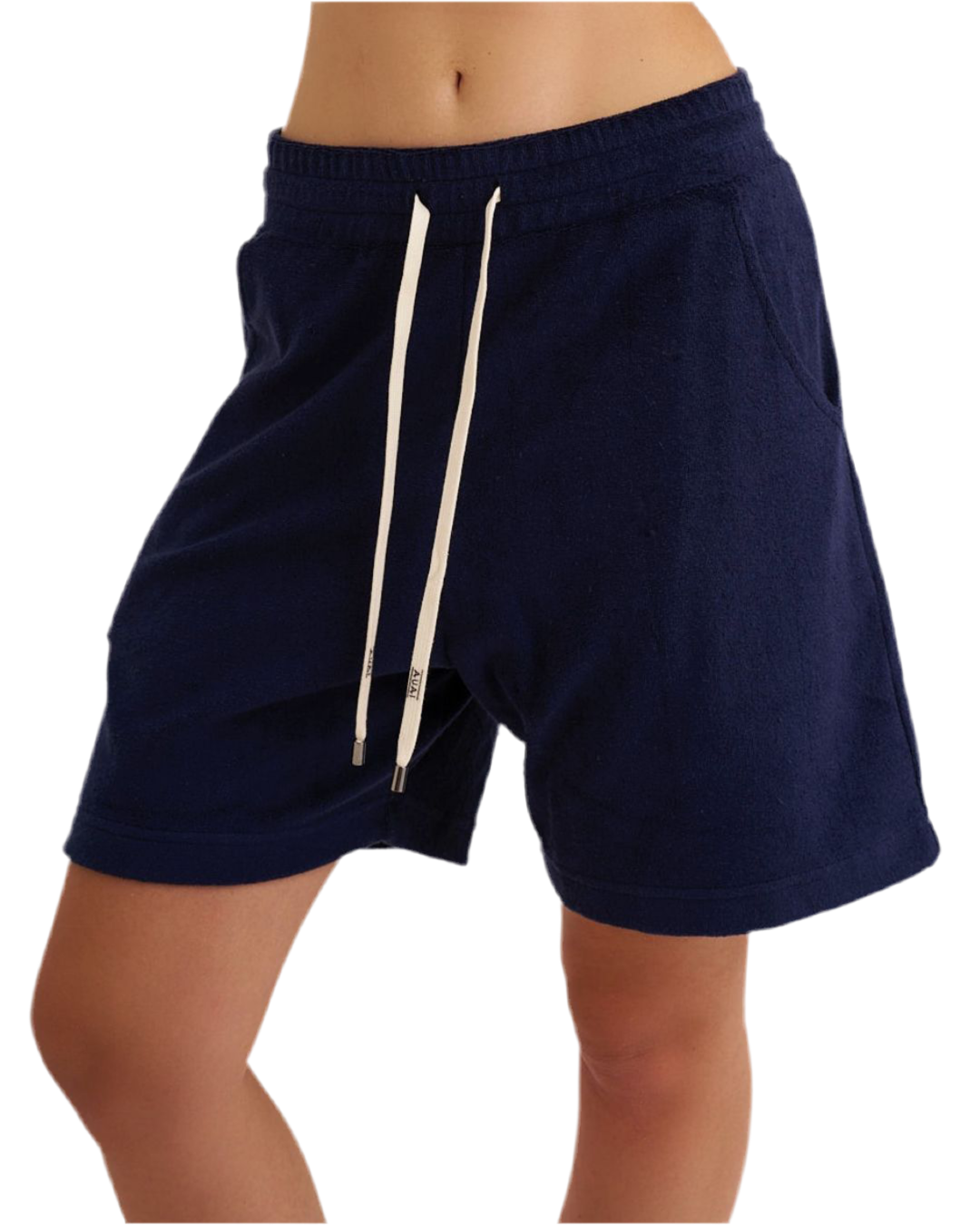 Bermuda Lungo con Tasche Profonde Midnight Blue