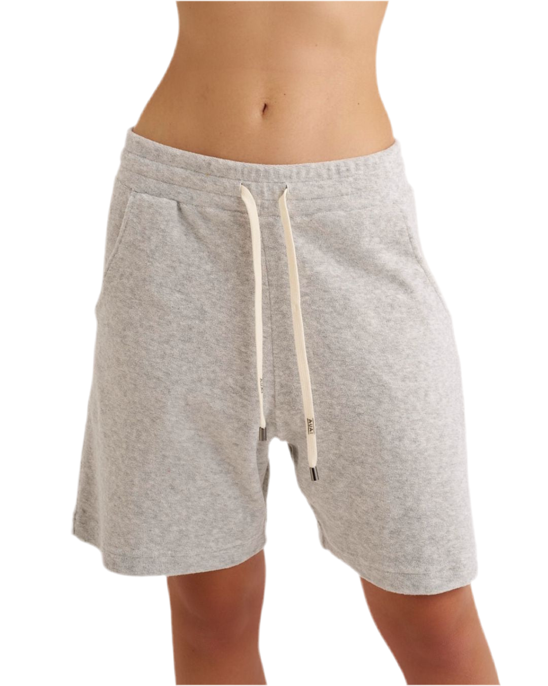 Bermuda Lungo con Tasche profonde Ash Grey