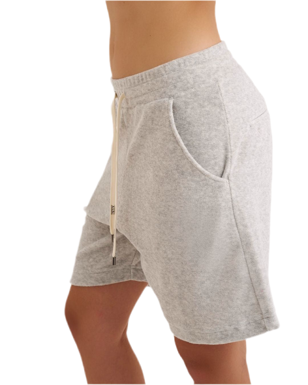 Bermuda Lungo con Tasche profonde Ash Grey