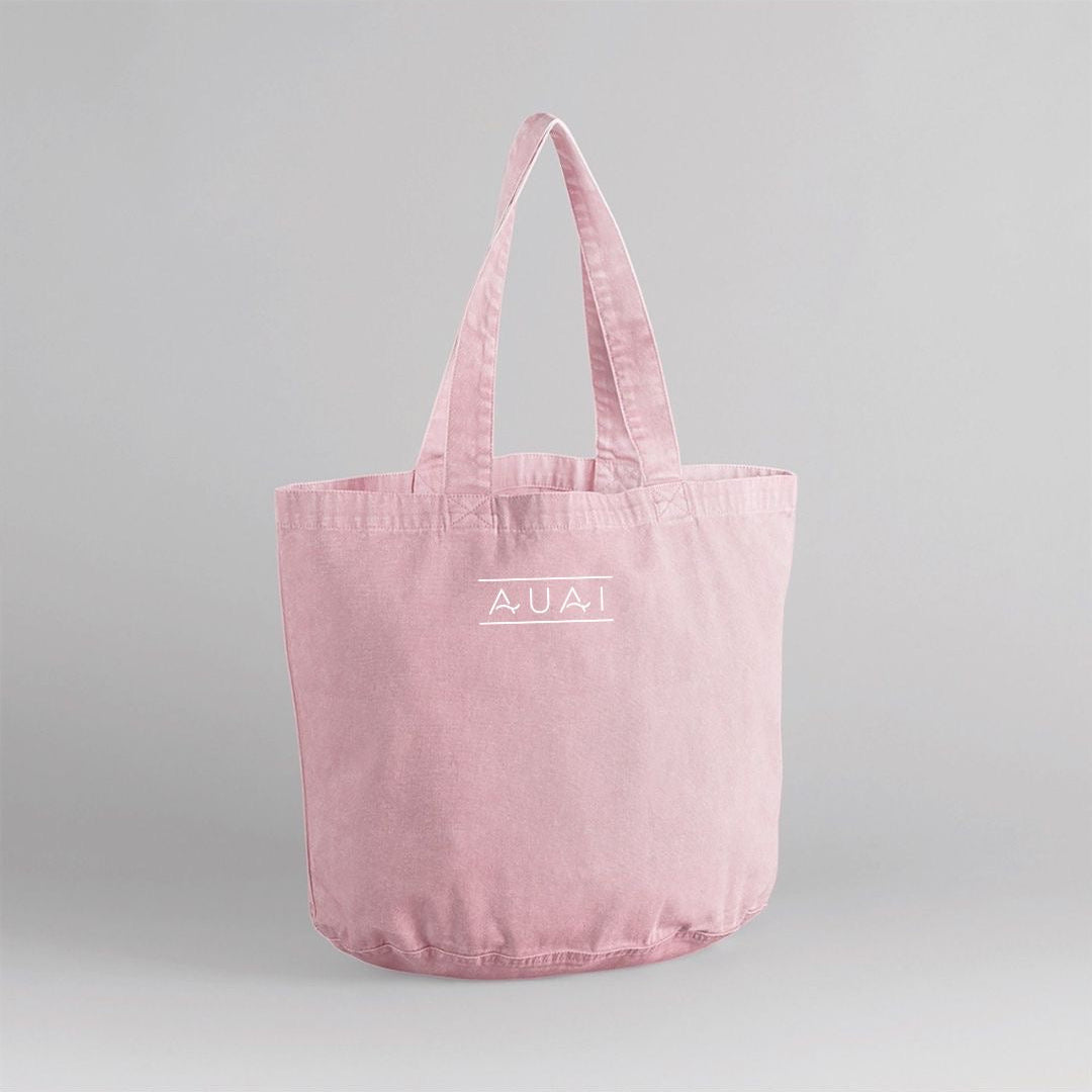 Borsa Shopper Vintage In Cotone