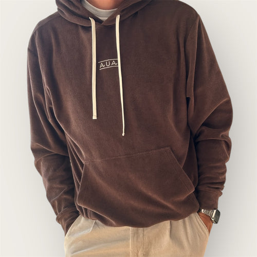 Felpa Over con Cappuccio in Spugna