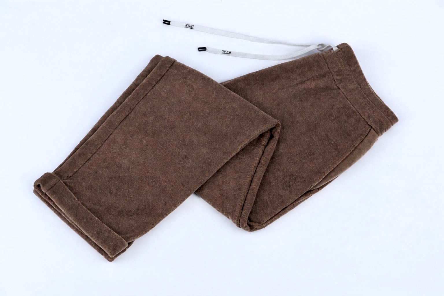 dettaglio pantalone tuta unisex Dark Brown