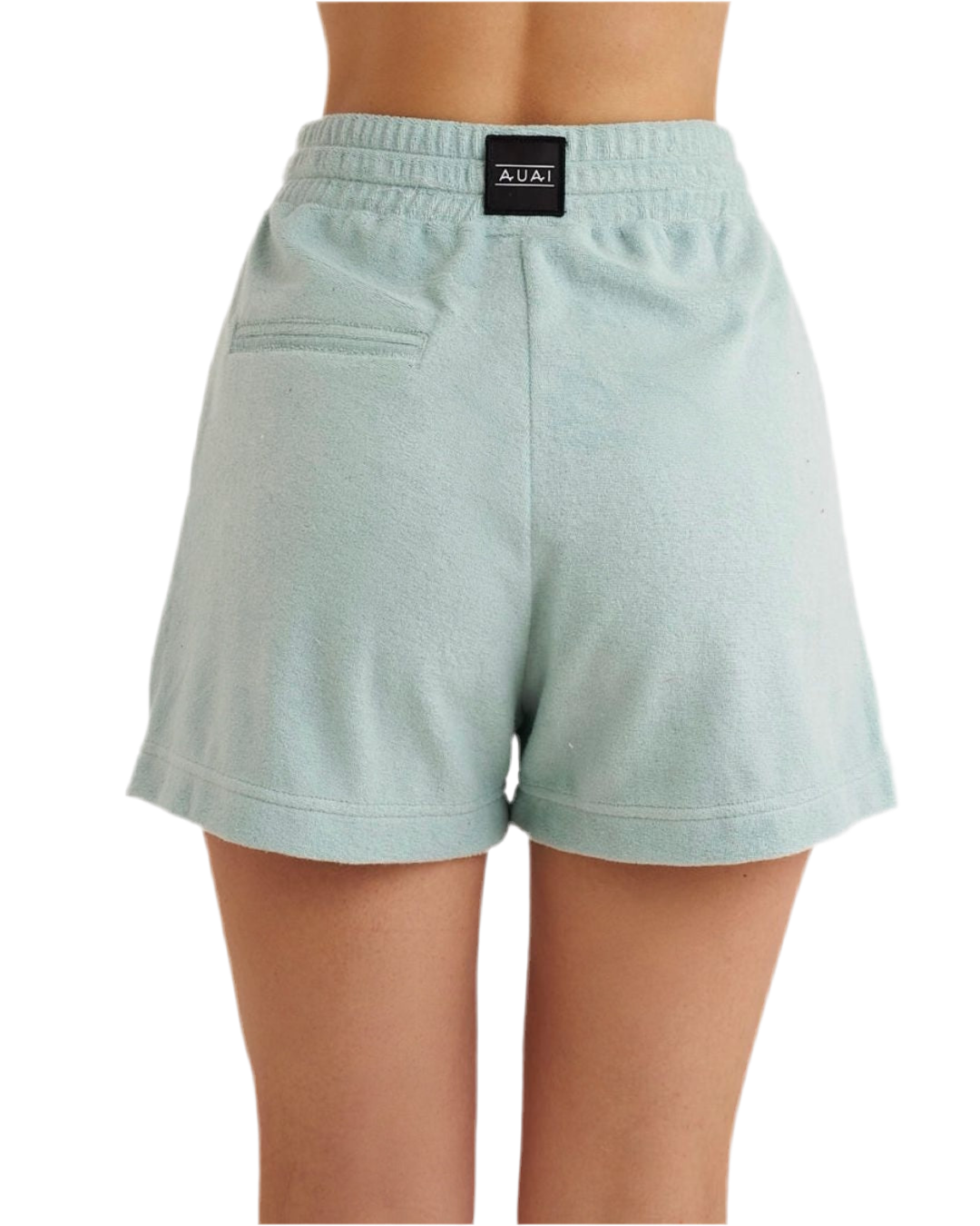Pantaloncino Donna Vita Alta Ocean Bluegreen
