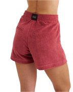 High-Waisted Terry Cloth Shorts