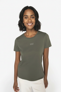 T-Shirt Donna Ecosostenibile In Cotone