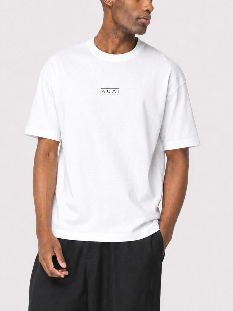 T-Shirt Uomo Oversize Ecosostenibile In Cotone